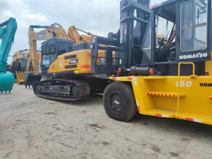 Used Japan Komatsu FD150 Forklift - 15 Ton Warehouse Forklift