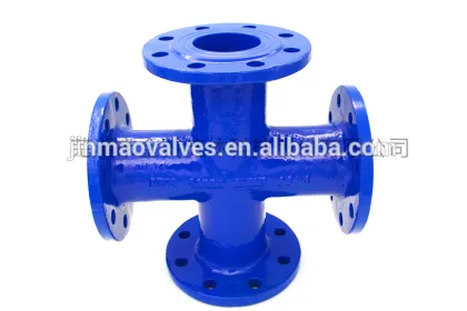 special-shaped cross ductile iron pipe fitting