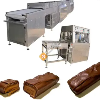 Small Chocolate Candy Coating Enrober Machine