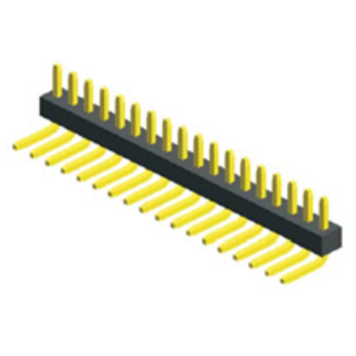 1.27mm Pitch Single Row Angle