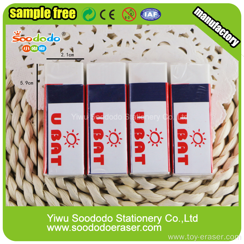 Office eraser stationery set