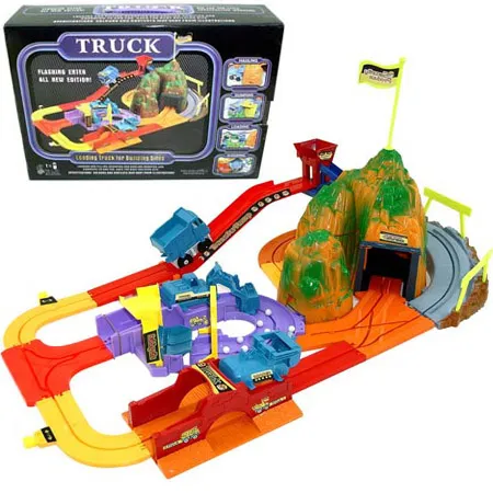 B/O Building Site with Loading Truck