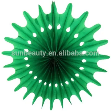 Party and Wedding Decorative Snowflake Wall Hanging Paper Fan