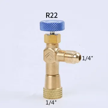 Fluorine Liquid Safety Valve R410 R22 Refrigerant Adapter