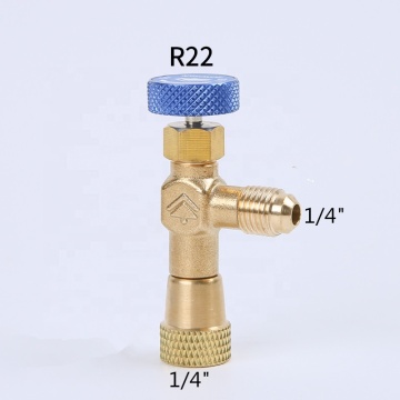 Fluorine Liquid Safety Valve R410 R22 Refrigerant Adapter