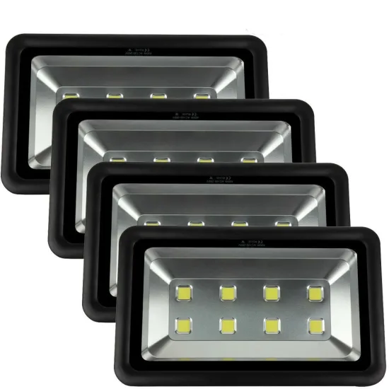 400W LED Flood Light - 6000K Cool White, 40000 Lumen Outdoor Security Spotlight
