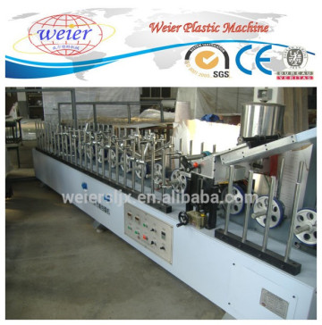 pvc wood plastic profile glue lamination machine laminator qingdao weier manufacturers