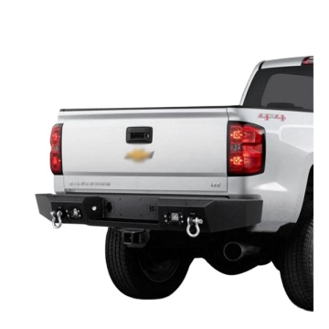 Steel Rear Bumper for 2007-2013 Chevy Silverado 1500/GMC Sierra 1500