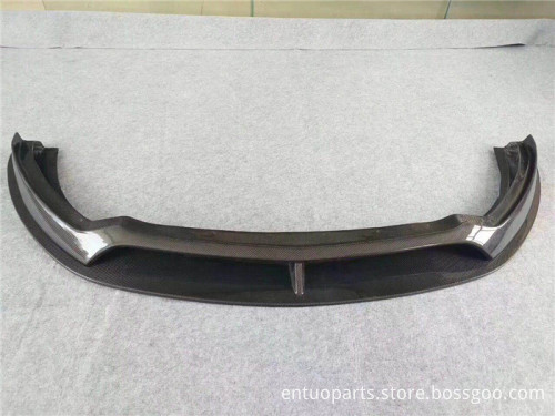 Front Lip Spoiler - Carbon Fiber Head Bumper for Ford Mustang Coupe 2015-2017 AC Style