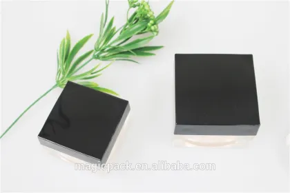 5g 15g 30g 50g acrylic square shape little komax plastic containers cosmetic