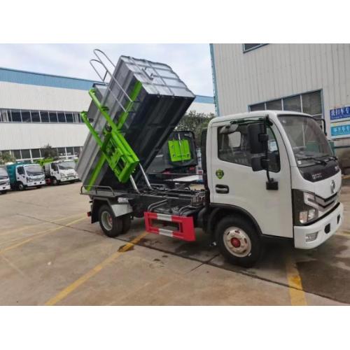 Q345 Box material 7CBM kitchen garbage truck