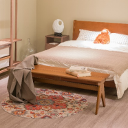 Современная и минималистская облачная скамья