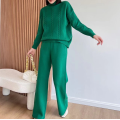 Women 2 Piece Knit Sweatsuit Set