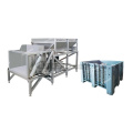 Hydraulic Bin Tipper for vegetable processing line