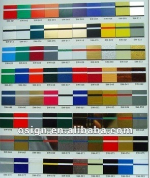 High quality ABS engraving board