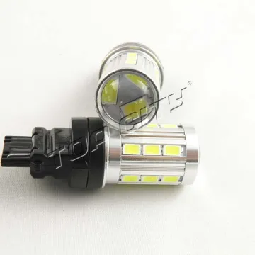 T25 3157 3156 21SMD 5630 Reverse Brake Turn Tail Back Up LED Light Bulb White