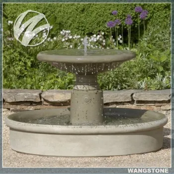 Factory price Euro style stone outdoor water fountain