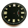 Dial de reloj de buceo personalizado para piezas automáticas de relojes