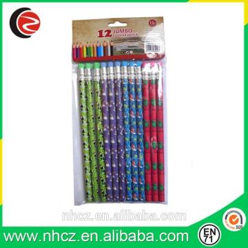12 Custom pencil in opp bag