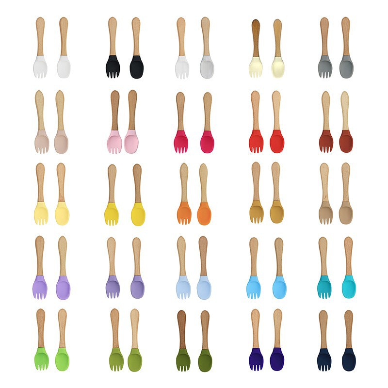 wood spoon and fork MFZ-A003