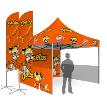 Custom Dealer Pop -up -Zelte (Zeltrahmen und Druck)