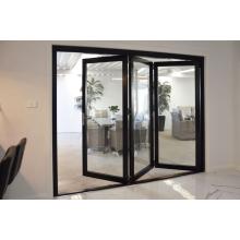 aluminium folding door Folding Patio Sound Heat Proof Folding Glass Doors Supplier