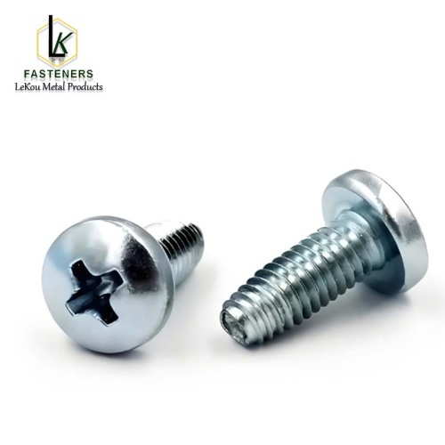Tornillo de tapita Phillips de cabeza plana
