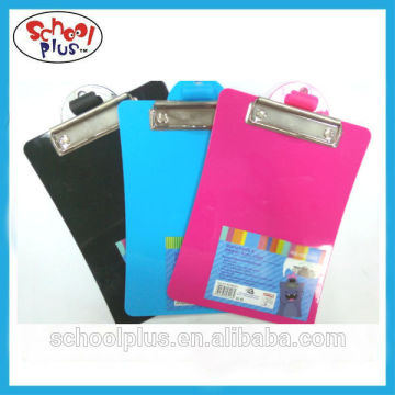 A5 plastic clipboard with functional design pen holder