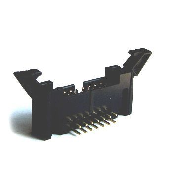 PCB Connector with Operating Temperature from -55 to +105°C and Current Rating of 1A