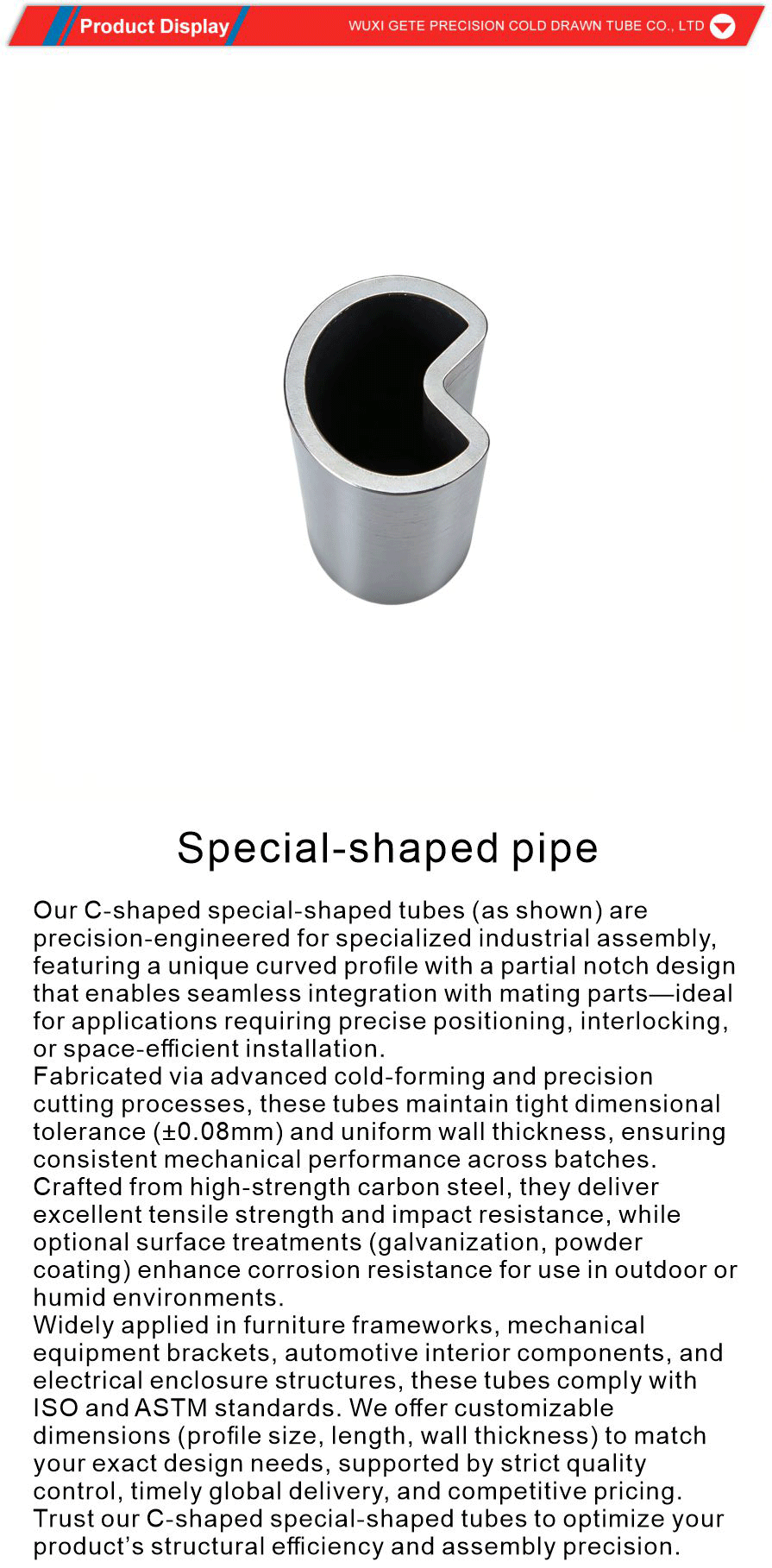 custom precision tubes