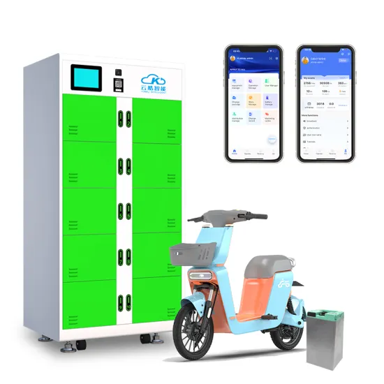 10-Slots Battery Swapping with Front-Maintenance Charging