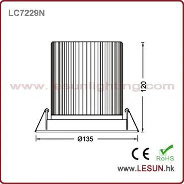 high bright 9x3w cree/Osram led kitchen ceiling lights LC7229N