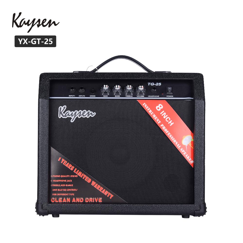 Kaysen 25w Electric Guitar Speaker Guitar Ampllifier Yx Tg 25 7