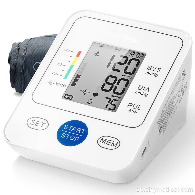 Monitor de presión arterial del hospital Monitor BP digital
