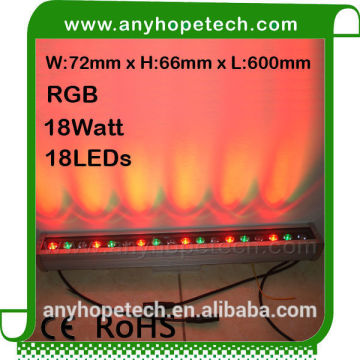High efficient new arrivel 18W DC24V wall washer light led