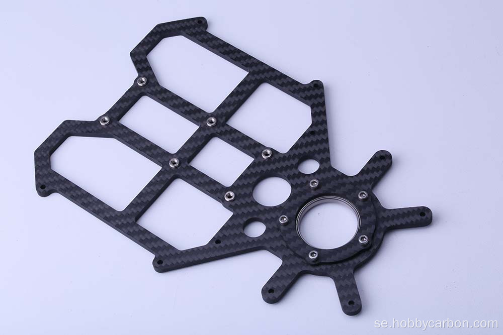 Anpassad kolfiberflygplan Drone Frame Kit