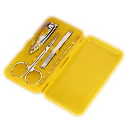Nail Care Personal Manicure Pedicure Set & Travel Grooming Kit Tools