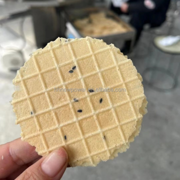 Egg Roll and Ice Cream Cone Crispy Biscuit Making Machine on Sale