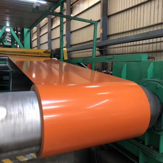 Color Prepainted Galvanized Corrugated Steel Coil