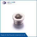 Air-Fluid Male Pipe Thread Brass Hex Nipple