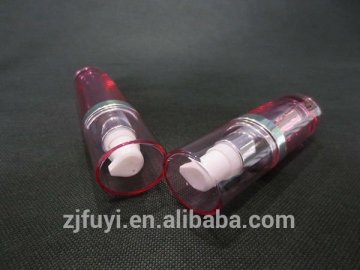 Oval cosmetic packaging acrylic pump lotion liquid bottle 15/30ml