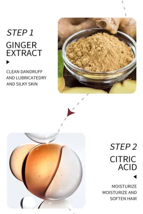 Sadoer 500ml Anti-Hair Loss Ginger Shampoo