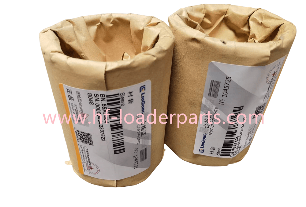 Liugong 862H Bucket lower sleeve 55A7404 55A9903 55A8820