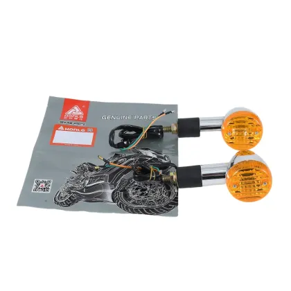 GN125 Motorcycle ABS Plastic Round Turn Signal Light