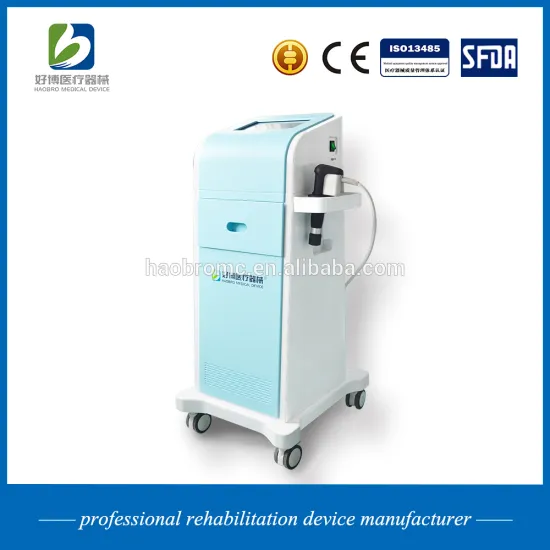 2016 cabinet type good efficient medical shockwave therapy instrument for calcifying tendonitis treatment