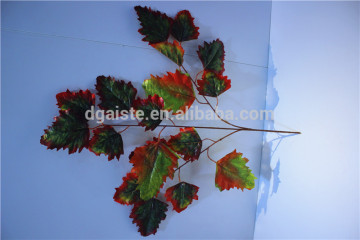 Home and outdoor garden table wedding christmas decoration 60cm or 2ft Height artificial colorfully maple leaf E06 0656