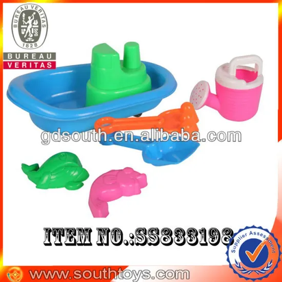 kids sand beach boat set toy