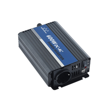 Factory Direct 600W Continuous & 1200W Peak Power Correction Wave Car Inverter