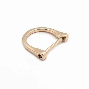 Customizable Bag Accessories: Metal Buckles, Alloy Detachable Screws, and Open D-Rings