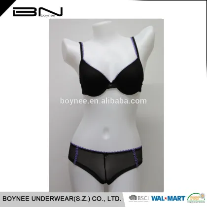 Newest Fashion Sexy Women Underwear Of Sexy Bra and Panty New Design